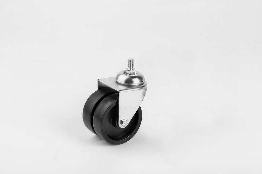 MMB Double Pulley Screw Caster In 75*25-Furniture Caster