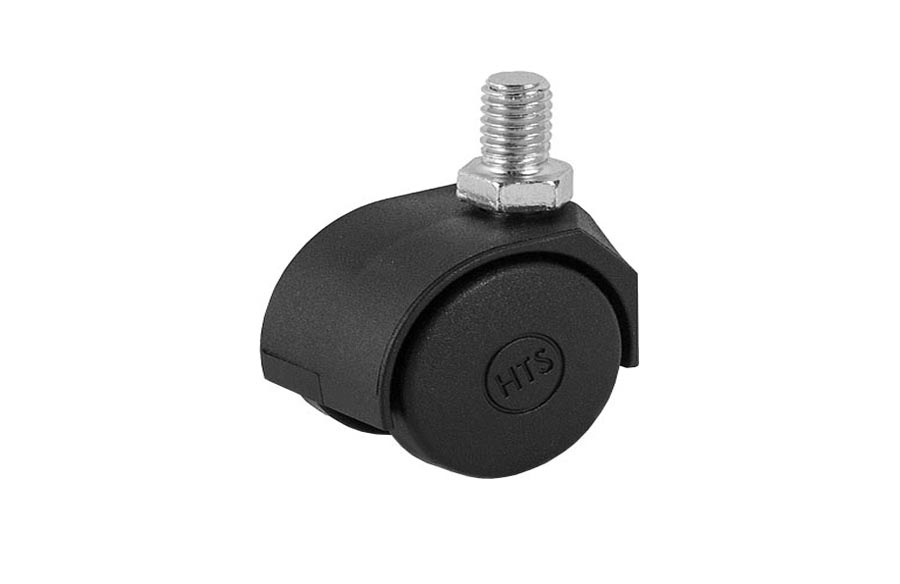 N6 Buro Type Screw Caster- Plastic Caster- Furniture Caster