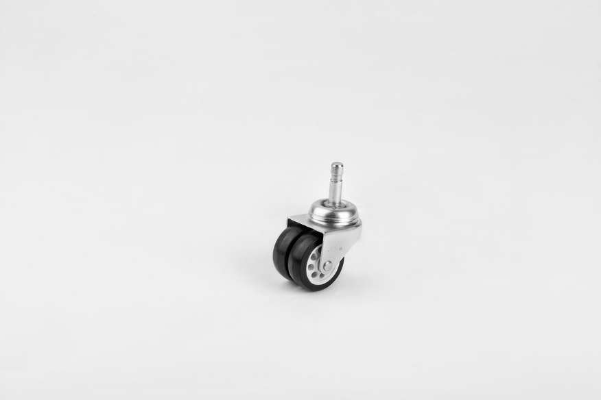 Double Pulley 40mm Pinned Caster-Small Caster-Furniture Caster