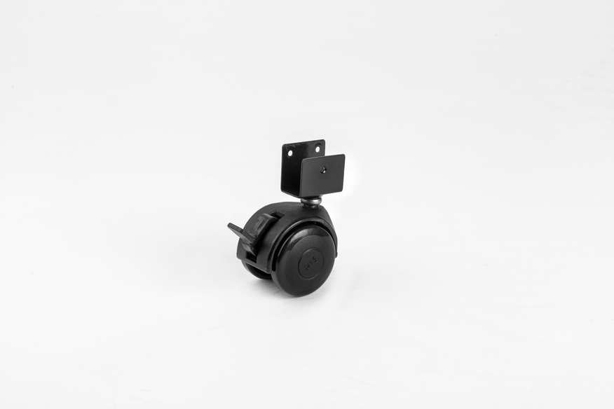 Plastic Big U Disc Caster With Brake- Furniture Caster and Wheels