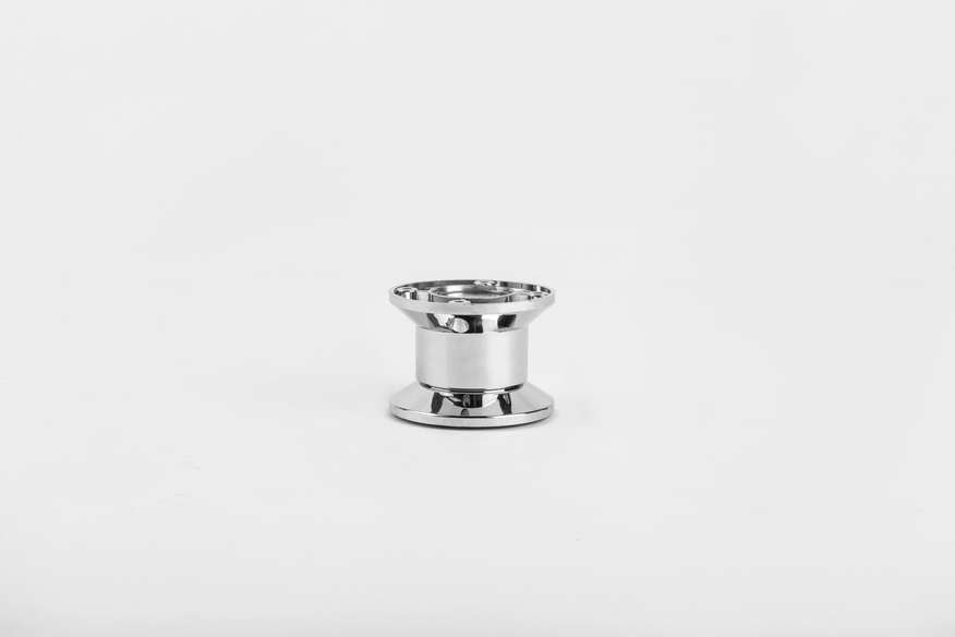Favori Chrome Covered Furniture legs, 5cm