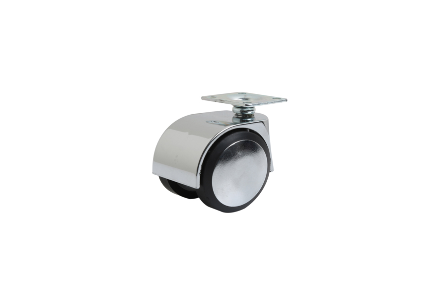 Buro Type Thermo Covered Disc Caster In 50mm- Furniture Caster