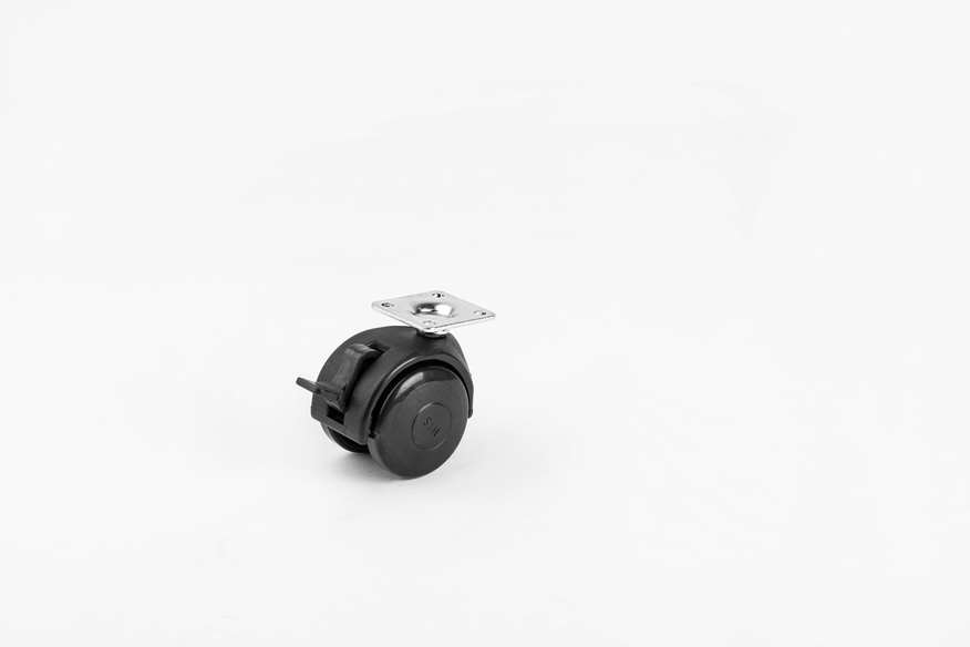 Plastic Big Disc Caster With Brake- Furniture Caster and Wheels
