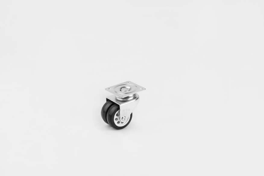 Furniture Caster-Double Pulley 40mm Disc Caster-Small Caster 
