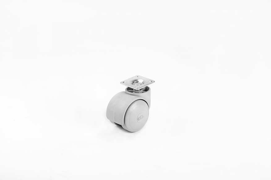 Buro Type Grey Disc Caster-Furniture Caster and Wheels