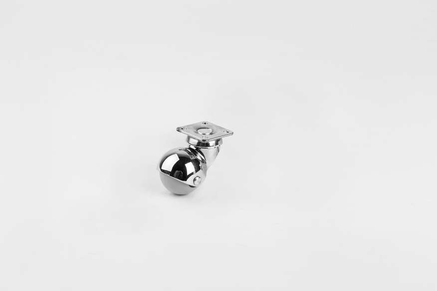 40mm Shepherd Double Ball Bearing Disc Chrome Ball Caster