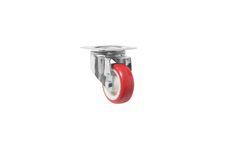 Polyamide Polyurethane Plated Disc Caster In 150-Light Industrial Caster