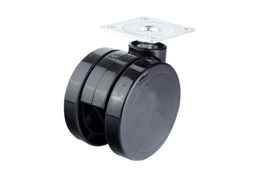Plastic Caster With  Disc In 65mm-Furniture Caster