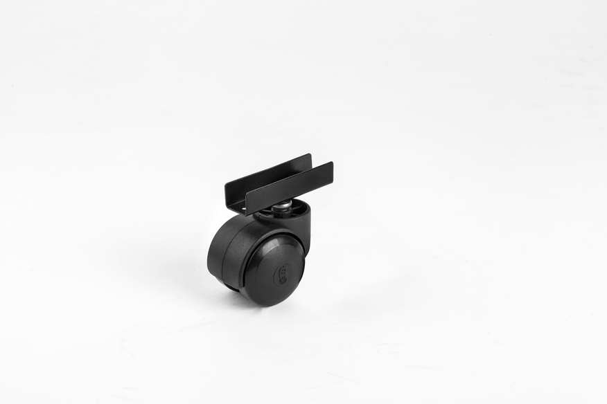 Buro Type Long U Disc Caster - Furniture Caster and Wheels