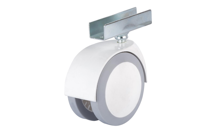 Colored U Disc Furniture Wheels-Swivel Casters