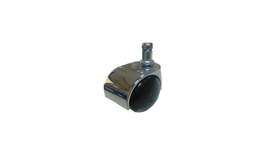 Buro Type Chrome Covered Pin Caster-Furniture Caster