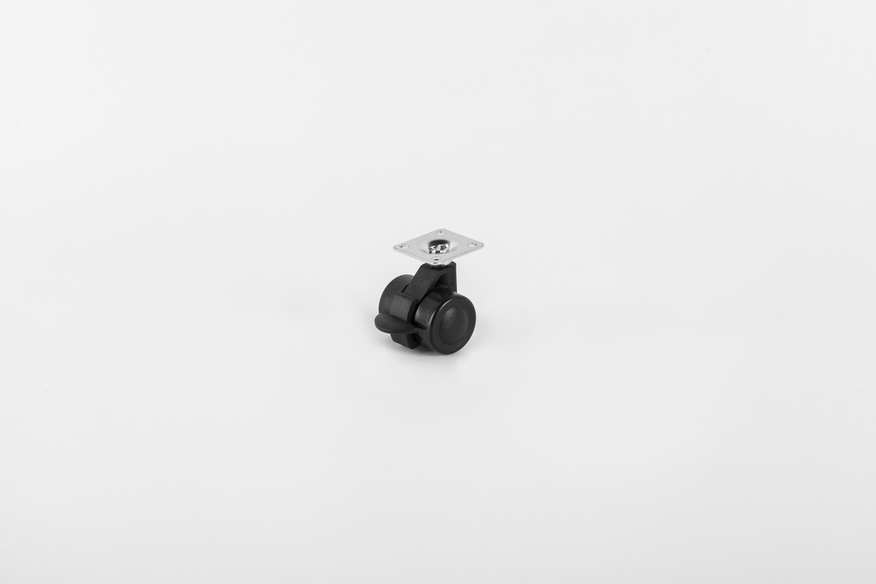 Micro Caster Disc With Brake In 35mm- Furniture Caster and Wheels