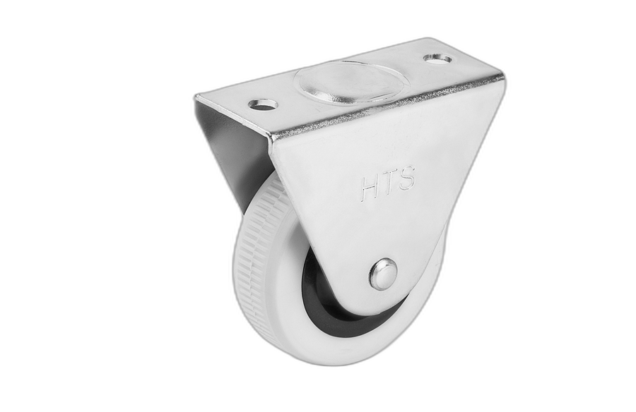 HTS Caster | Fixed Caster D50mm-Small Gri PVC Caster