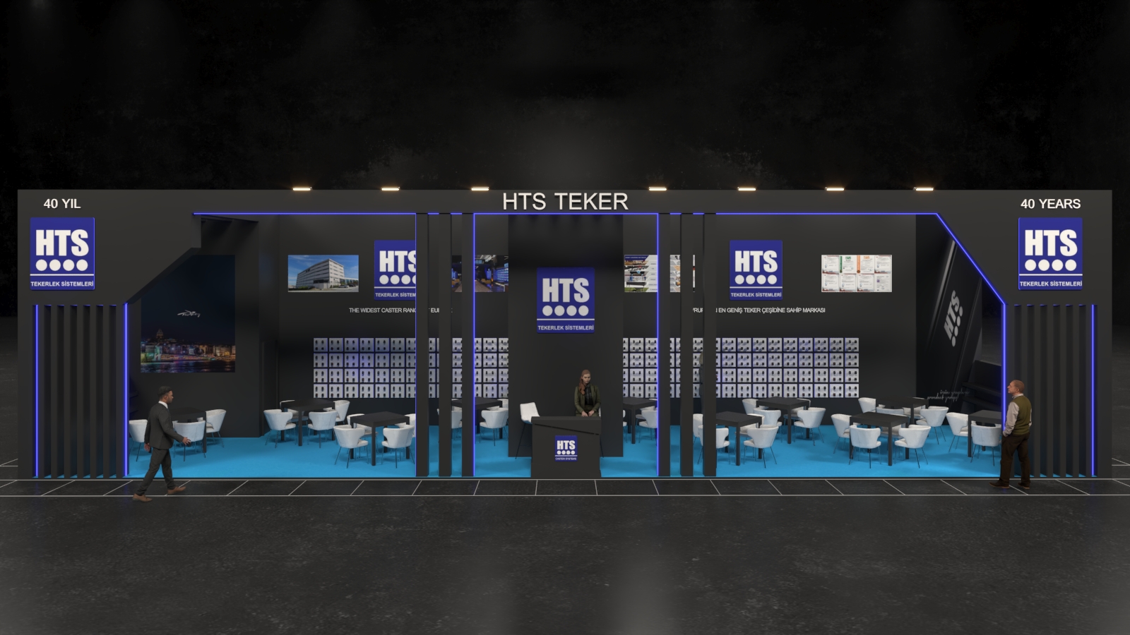 HTS Caster | HTS CASTER is Holding The Place in Intermob Fair!